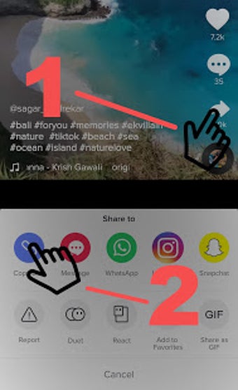 Image 2 for Repost video TikTok no wa…