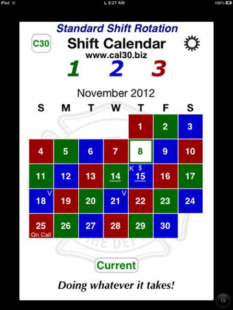 Imagen 5 para Shift Calendar