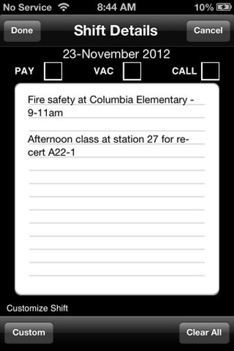 Image 7 for Shift Calendar