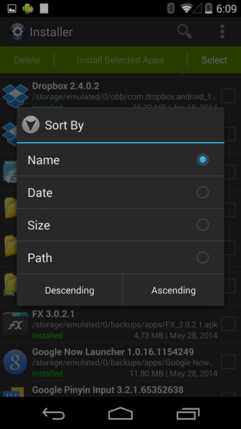 Imagen 1 para Installer - Install APK