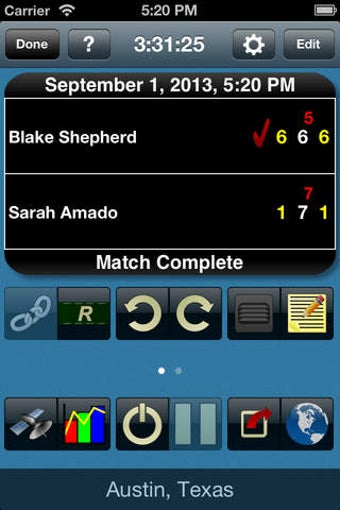 Image 0 for Tennis Score Tracker (Blu…