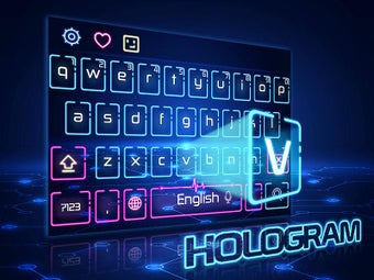 Image 1 for Neon Keyboard Theme