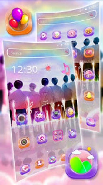 Image 3 for Music Band BTS Theme