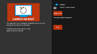 Image 0 for Launch on Boot