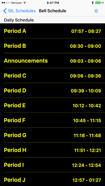 Image 1 for St. Laurence Bell Schedul…