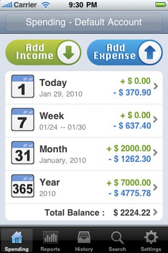 Imagen 0 para ExpenseTracker - Spending…