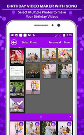 Imagen 3 para Birthday Video Maker with…