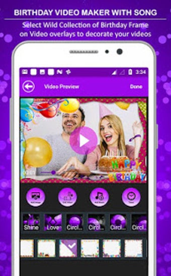 Imagen 2 para Birthday Video Maker with…