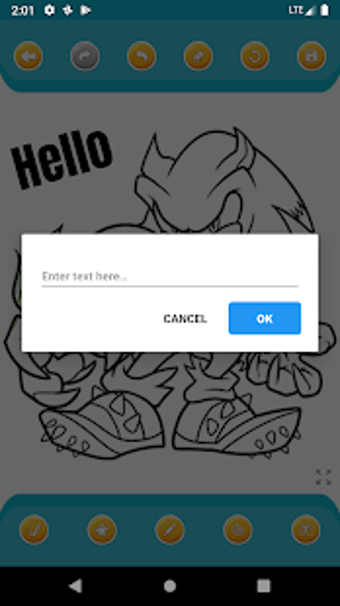 Image 1 for coloring book for sonic