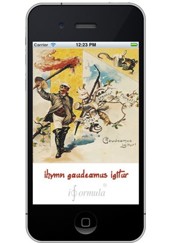 Image 0 for ihymn gaudeamus igitur