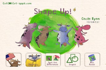 Image 0 for Shape up! by Cecile Eyen …