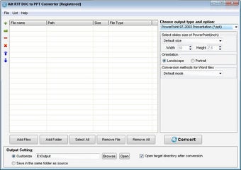 Image 0 for Ailt RTF DOC to PPT Conve…