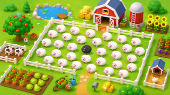 Imagen 0 para Sheep Away: Farm Jam Puzz…