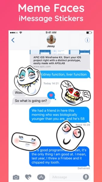 Image 0 for Memes Stickers for iMessa…