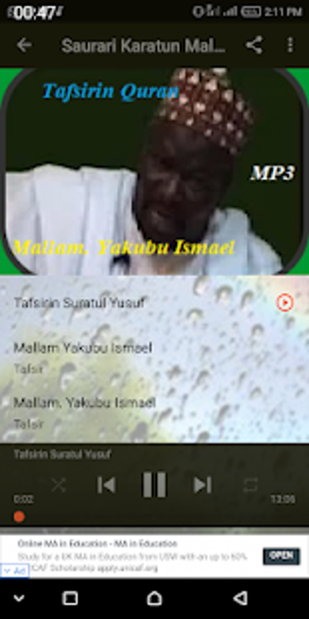 Imagen 1 para Mal. Yakubu Ismael Tafsir