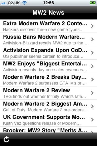 Image 0 for MW2 News for iPhone