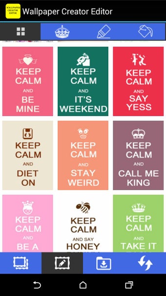 Image 3 for Keep Calm Wallpaper Creat…