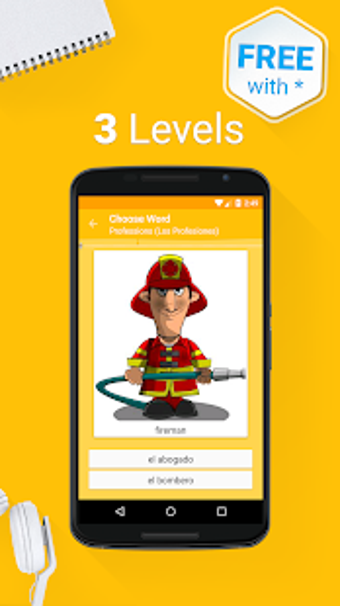 Imagen 2 para Learn Spanish - 6000 Word…