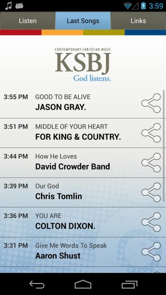 Image 1 for KSBJ God listens.