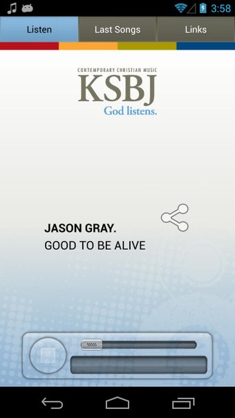 Image 0 for KSBJ God listens.