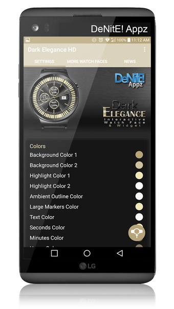 Image 2 for Dark Elegance HD WatchFac…