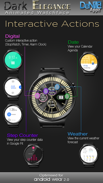 Image 1 for Dark Elegance HD WatchFac…