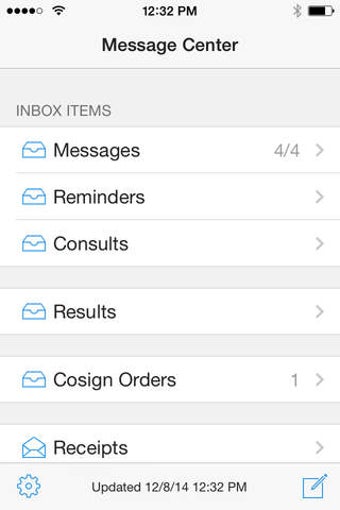Image 0 for Cerner Message Center