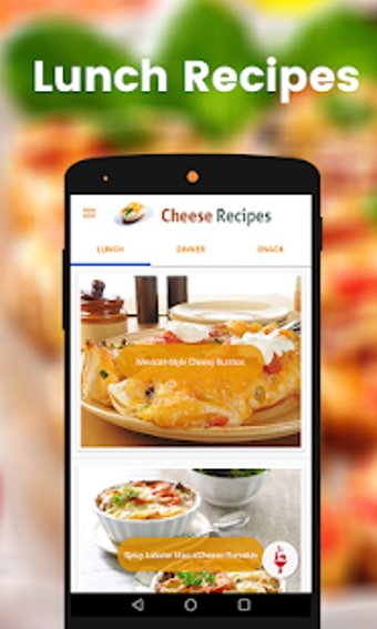 Image 0 for Cheese Recipes