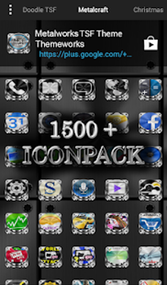 Imagen 1 para TSF Shell Theme Metalwork…