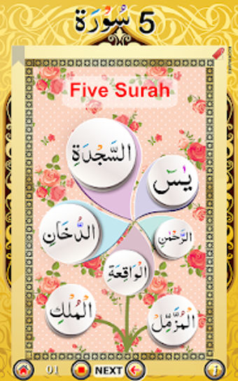 Image 2 for Five Surah