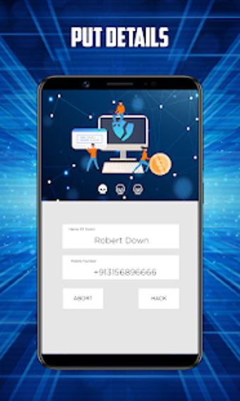 Imagen 1 para Mobile Hacker Prank : Pho…