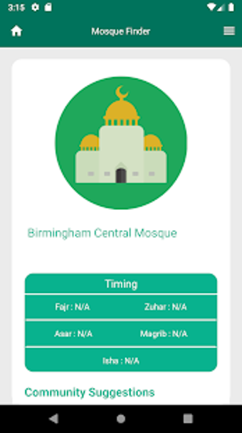 Image 1 for Mosque Finder - Prayer Ti…