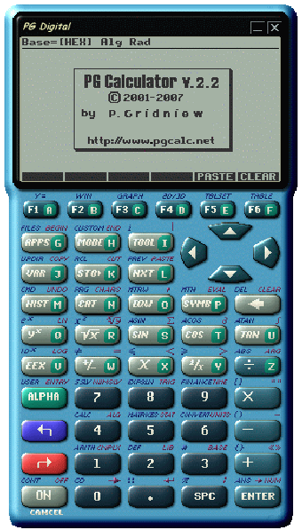 Image 0 for PG Calculator for Linux