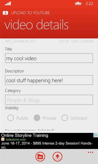 Image 3 for Upload to YouTube for Win…