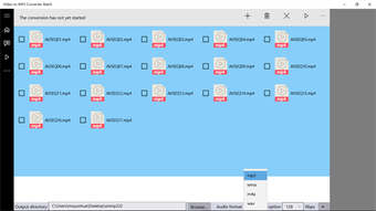 Imagen 1 para MP3 Converter for Windows…