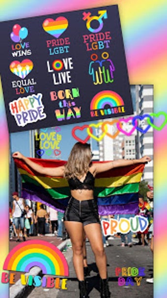 Image 1 for LGBT Pride Stickers  Love…