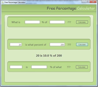 Image 0 for Free Percentage Calculato…