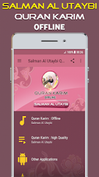 Imagen 1 para Salman Al Utaybi MP3 Qura…