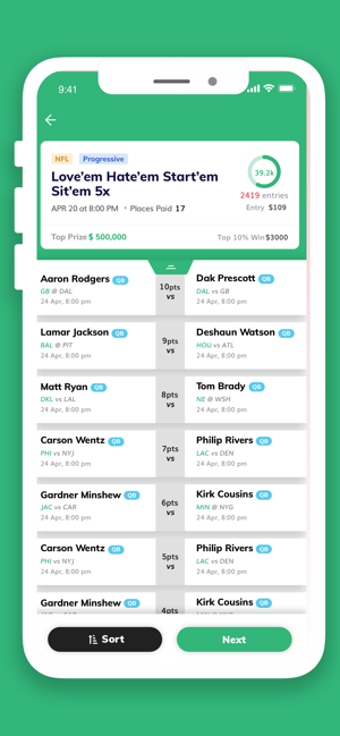 Image 1 for Overlay Fantasy Sports