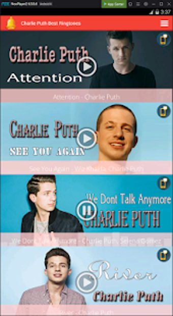 Imagen 3 para Charlie Puth Best Rington…