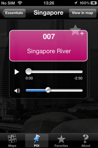 Imagen 0 para Singapore touristic audio…