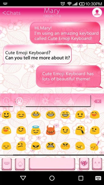 Image 0 for Retro Emoji Keyboard Them…