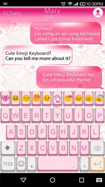 Imagen 1 para Retro Emoji Keyboard Them…