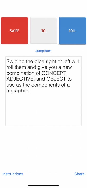 Image 1 for Metaphor Dice