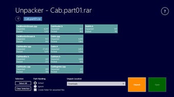 Image 1 for Unpacker for Windows 8