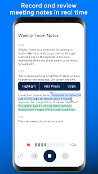 Image 3 for Otter Voice Meeting Notes…