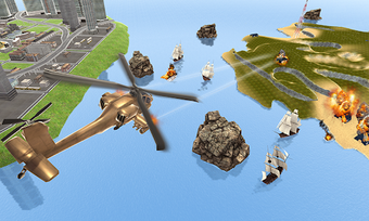 Image 3 for Gunship helicopter robot …