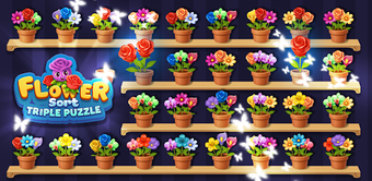 Image 0 for Flower Sort - Triple Puzz…