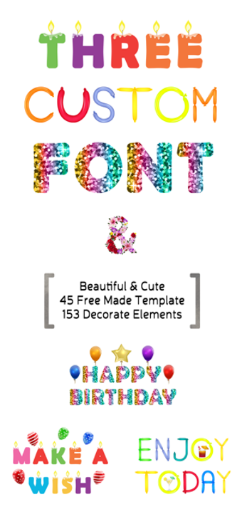 Image 0 for Happy Birthday CUstom FON…
