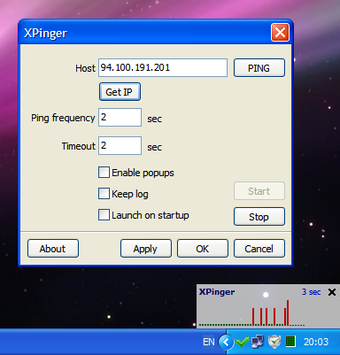 Image 0 for XPinger